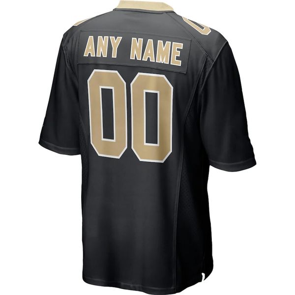 Fútbol Derek Carr 4 Alvin Kamara 41 Tyrann Mathieu 32 Chirs Olave 12 Thomas 13 Cameron 94 Hill 7 Winston 2 Drew Brees 9 Hombres Jerseys Jersey cosido Negro Blanco Rush