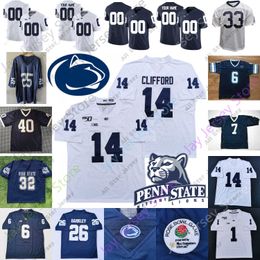 Voetbalvoetbaltruien Voetbaltruien PSU Penn State Jersey NCAA College Jonathan Sutherland Johnny Dixon Drew Allar Allen Paterno KJ H