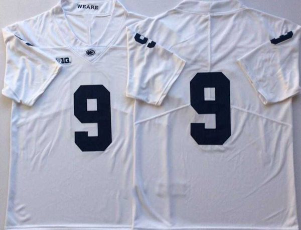 Football Football Penn State Maillot Nittany Lions 26 Saquon Barkley 11 Micah Parsons 24 Miles Sanders 9 Trace McSorley Na