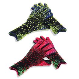 Gants de football pour enfants Gants de gardien de but de football Gants de sport antidérapants Grip Excellente protection des doigts Gants de gardien de but 240118