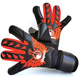 Voetbalhandschoenen Voetbal Keeper Kinderen Volwassenen Verdikte Latex Tiener Antislip Keeper 240111