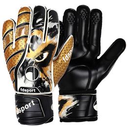 Gants de gardien de but de football de qualité supérieure en latex gardien de but protection des doigts de gardien de but pour les jeunes adolescents adultes football 231225