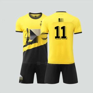 Jersey de football 2324 DORTMUND Home Training Adult Set Sports Team Group Uniform Group Achat pour hommes et femmes