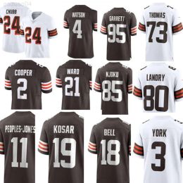 Jersey de fútbol Clevelandbrownscustom Women Youth Ogbo Okoronkwo Jeremiah Owusu-Koramoah Sione Takitaki Harrison Bryant Nick Chubb Berni