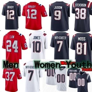 Cazador de camisetas de fútbol Henry Christian Gonzalez Demario Douglas Mike Gesicki Ja'whaun Bentley Jabrill Peppers Myles Bryant Adrian Phillips Deatrich Wise Jr.