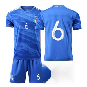 Voetbalshirt Italiaans pak set nr. 6 Villatti 18 Barrella 1 Donaruma