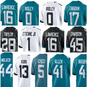 Fußballtrikot benutzerdefinierte Männer Frauen Jugend Trevor Lawrence Ridley Travis Etienne Jr. Tank Bigsby Christian Kirk Travon Walker