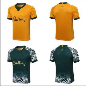 Jersey de football Men Sport 2021-2022 Australian Rugby Home and Away Training Jersey