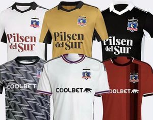 Jersey de football Jerseys 23-24 Colo-Colo Shirtcaps de qualité thaïlandais personnalisés local en ligne 9 Lucero 8 Pavez 7 Palacios 16 Opazo 36 Solari 11 Bolados Wear