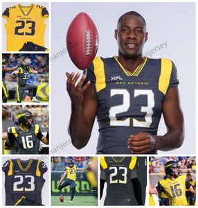 Maillots de football 2023 Brahmas Jersey Jack Coan Jawon Pass Reid Sinnett Kalen Ballage Jon Hilliman Landen Akers Fred Brown Travis Jonsen Ben Le plus récent John Parker Romo