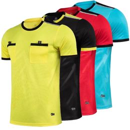 voetbalshirts 22/23 Men Beroepsvoetbal Jersey Set voetbal scheidsrechter uniform volwassen training korte mouw voet team shirt 240402