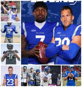 Jerseys de fútbol Battlehawks Jerseys Austin Proehl AJ McCarron Nick Tiano Eric Magwood Mike Panasiuk Warmack Kevin Atkins Willie 2024 Estilo más nuevo