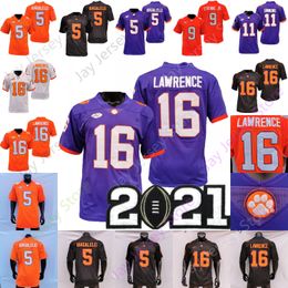 Voetbalshirts Clemson voetbalshirt NCAA College Trevor Lawrence D.J. Uiagalelei Will Shipley K.J. Henry Phil Mafah Collins Klubnik Taylor Allen Bresee