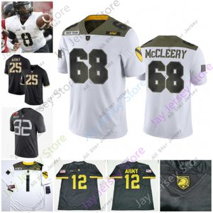 Maillots de football personnalisé armée Black Knights maillot de football Ncaa College Sandon McCoy Jabari lois Cole Christiansen Darnell Woolfolk