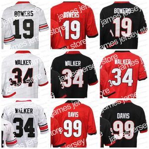 Voetbalshirts Custom Nolan Smith Jr. Jersey Jalen Carter Kendall Milton Azeez Ojulari Austin Kirksey Eric Stokes Zamir White Adam Anderson James Cook