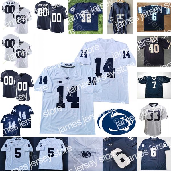 Jerseys de fútbol PSU Penn State NCAA College Football Jersey Jesse Jack Crawford daquan Jones4 Wake Miles Sanders Miller Windsor Franco Harris