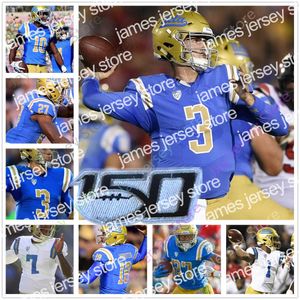 Maillots de football personnalisés UCLA Bruins Maillot de football Collège Jaylen Erwin Kyle Philips Greg Dulcich Krys Barnes Josh Woods Wilton Speight Caleb Wilson