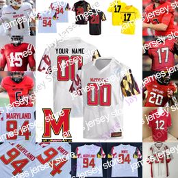 Maillots de football James Maryland Terrapins Football Jersey NCAA College Josh Jackson McFarland Jr. Keandre Jones Pigrome Moore Davis Heyward-Bey Peny Boone