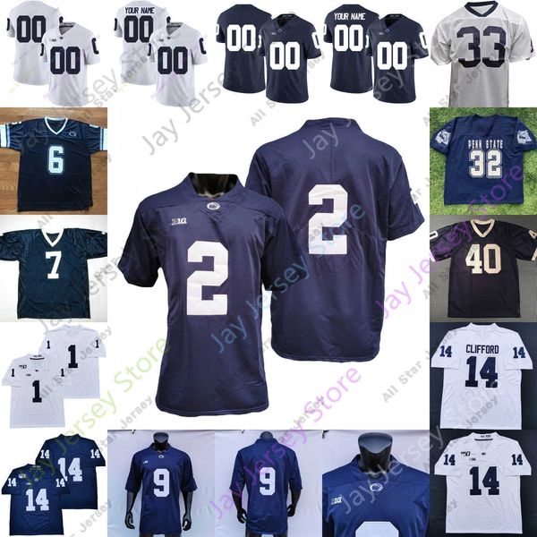 Jerseys de football Jersey NCAA College KJ Hamler Micah Parsons Justin Shorter Jan Johnson John Reid Shaka Toney YETUR GROST-MATOS ALLEN