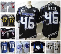 Voetbalshirts Josh Allen Jersey Wyoming Cowboys voetbal Khalil Mack Buffalo Bulls Patrick Mahomes II Texas Tech Red Raiders Jerseys Jimmy Garoppolo