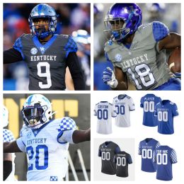 Voetbalshirts Kentucky voetbalshirt NCAA College Randall Cobb Josh Ali Beau Allen Rodriguez Jr. Michael Drennen II Robinson Benjamin Snell Ake