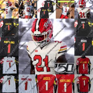 Camisetas de fútbol Maryland Terrapins Camiseta de fútbol Kenny Bennett Glendon Miller Jakorian Bennett Nasili-Kite Colton Spangler Anthony Pecorella Terrence