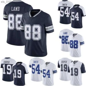 Maillots de football Parsons CeeDee Lamb CoWboyes Maillot de football Dak Trevon Diggs DeMarcus Esch Tony Pollard Emmitt Hommes Femmes YouthH240309