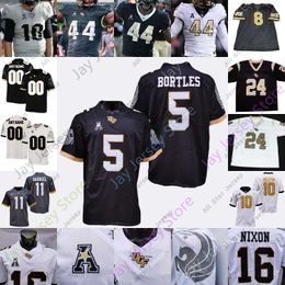 Maillots de football UCF Knights Central Florida Football Jersey NCAA College John Rhys Plumlee Isaiah Bowser Javon Baker Gamble Hodges Yates III Martinez Davis