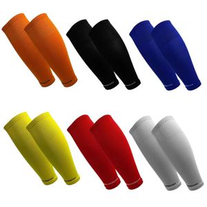 Souchée de jambe de football pour hommes Calf Compression Football Sleeves For Adult Youth Elastic Soccer Leg Les Athlètes Relief Running Cycling Sports