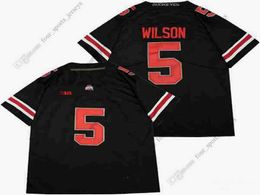 Fútbol NCAA Ohio State Buckeyes Camiseta de fútbol 5 Garrett Wilson Raekwon McMillan 8 Trey Sermon 9 Binjimen Victor 12 Cardale Jones Hola