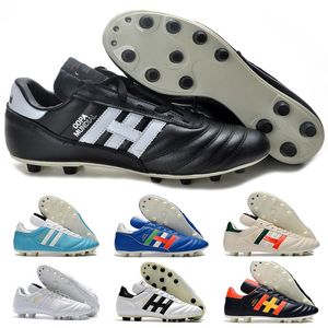 Voetbalschoenen Copa Icon Mundial Federations Pack Mundial .1 FG Core Black Footwear Metallic Heren voetbalschoenen Duitsland Argentinië Spanje Duitsland Mexico Sky Blue Cleats