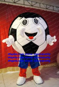 Football Football Foot Ball Costume De Mascotte Adulte Personnage De Dessin Animé Outfit Costume Cérémonie De Mariage Exposition Pédagogique zx1652