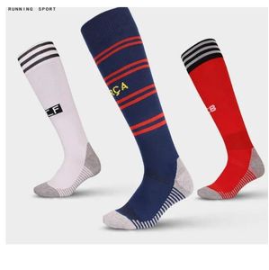 Chaussettes de Football à fond de serviette épais, Tube Long de Club, absorbant la sueur et antidérapantes, chaussettes de sport
