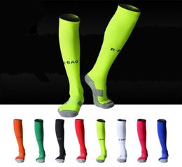 Bas de Football chaussettes de Football soutien de la cheville pression longue pression chaussettes de sport de Football chaussettes athlétiques 9332761