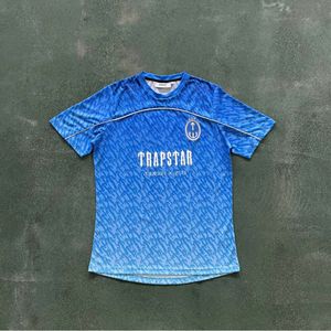 T-shirt de football pour hommes, maillot de styliste TRAPSTAR, survêtement d'été respirant, Design de mouvement, mode 2024