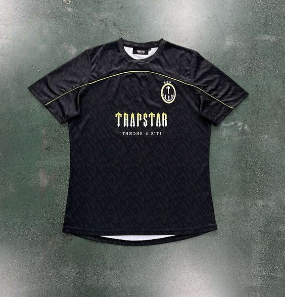 Camiseta de fútbol Diseñador para hombres Jersey Trapstar Summer Supruit Un nuevo diseño de tendencia de movimiento 67H