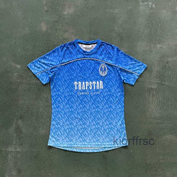 Camiseta de fútbol para hombre diseñador Jersey Trapstar verano chándal diseño transpirable movimiento 40ess TI3P