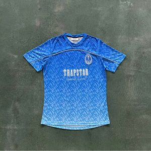 T-shirt de football pour hommes, maillot de créateur de mode TRAPSTAR, survêtement d'été respirant, Design de mouvement, 2023