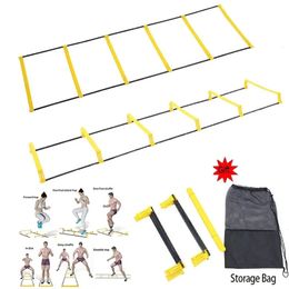 Football Training Agility Ladder à double usage d'escalier de football de football de basket-ball Formation de fitness Ladder Football Accessoires 240428
