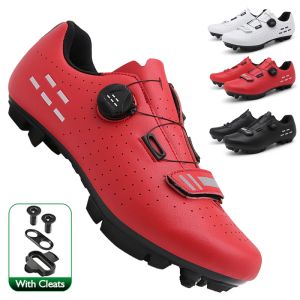 Chaussures 2023 Chaussures cyclables baskets de vélo Mtb Cleat Nonslip Men's Mountain Verwing Shoes Shoes Bicycle Spd Road Footwear Speed