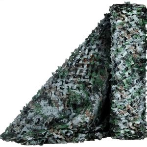 Chaussures Camo Net 3x5m Camouflage Shade Netting Netting Alite pour le filet de camouflage de chasse de stand de cerf