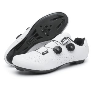 Chaussures de chaussures à cyclisme Mtb Spd Cleat Auto blocker des baskets de montagne pour hommes Cycling Footwear Bicycle Chaussures respirant à plat