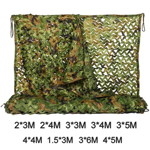 Foot-Wear Hunting Military Camouflage Nets Woodland Army Jungle Training Camo Netting Car Covers Tent Shade Camping Sun Shelter Tent Army Tent