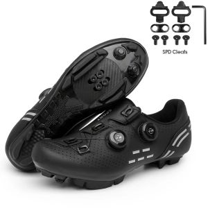 Foot-Wear Man Speed Route Cycling Sneakers Mtb Chaussures plates avec Clits Femmes Road Dirt Vootwear Biking Calas Racing Bicycle SPD CLEATS
