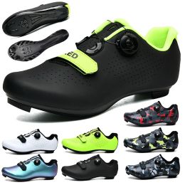 Calzado Hombres en ciclismo zapatos deportivos mtb zapatos de ciclismo al aire libre spd spd racing shoe shoe women road autociclando zapato envío gratis