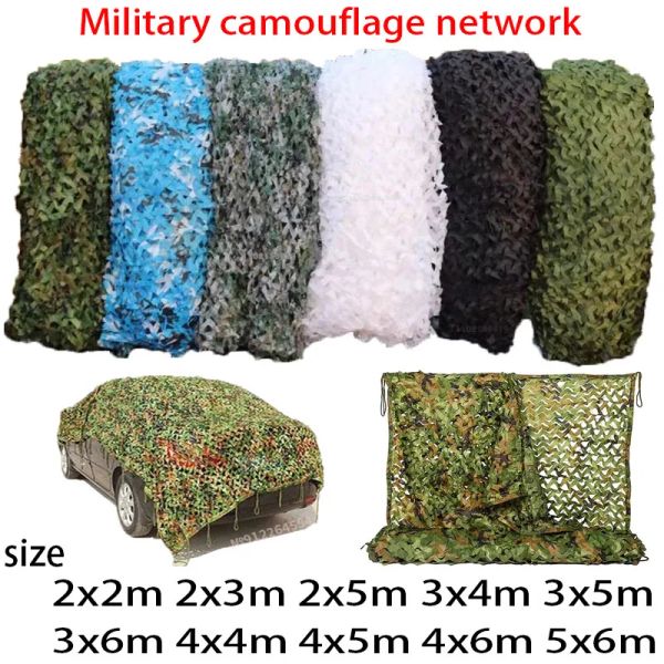 Chaussures camouflage militaire net jardin uniforme militaire camouflage filet net camouflage net voiture tente blanc bleu vert noir beige filet