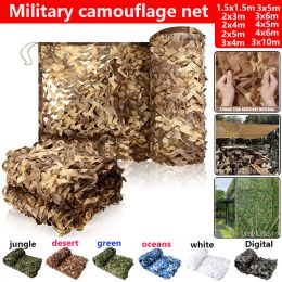 Chaussures Camouflage militaire Net Chasse Camouflage Net Net Gazebo Net Car Awning Blanc Green Black Jungle Desert Couleur 4x5M3X5M2X2M