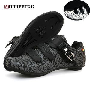 Chaussures MiuLifeugg chaussures plates mtb vitesse route cyclisme baskets hommes clits road dirt vélo chaussures de chaussures