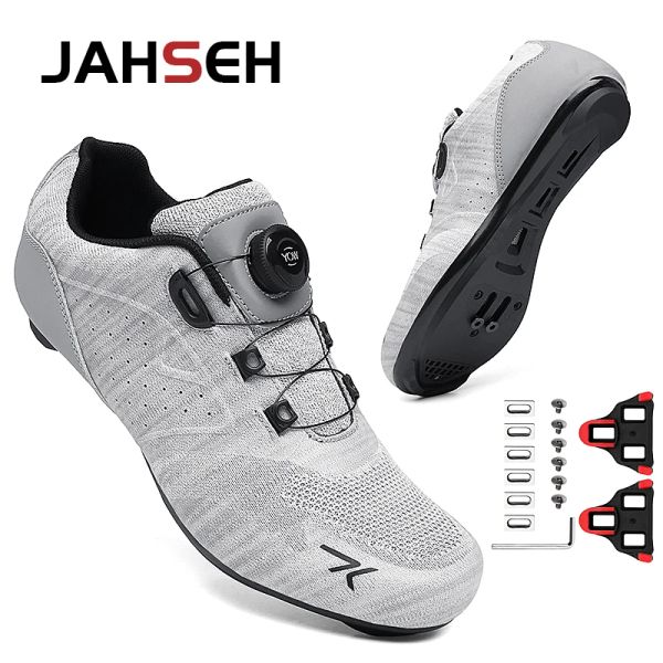 Chaussures de chaussures MTB CLACLES CILATS SPD Selflocking Road Bike Shoes Men Femmes Racing Speed Cycling Balking Boking Footwear Taille 37 ~ 47