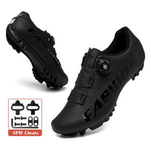 Calzado Mtb Zapatos De Ciclismo Hombres Flat Dirt Bicicleta Velocidad Zapatilla De Deporte Botas De Bicicleta De Carretera Tacos Spd para Shimano Calzado De Bicicleta De Montaña Autobloqueante